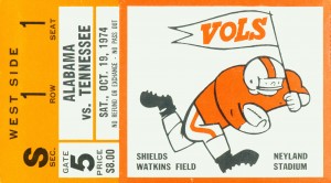 1974 Alabama vs. Tennessee